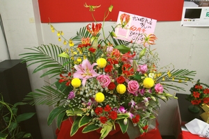 ６０周年記念花束